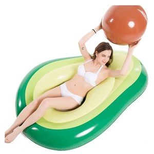 Jasonwell Inflatable blow up giant Avocado Pool or beach Float Floatie